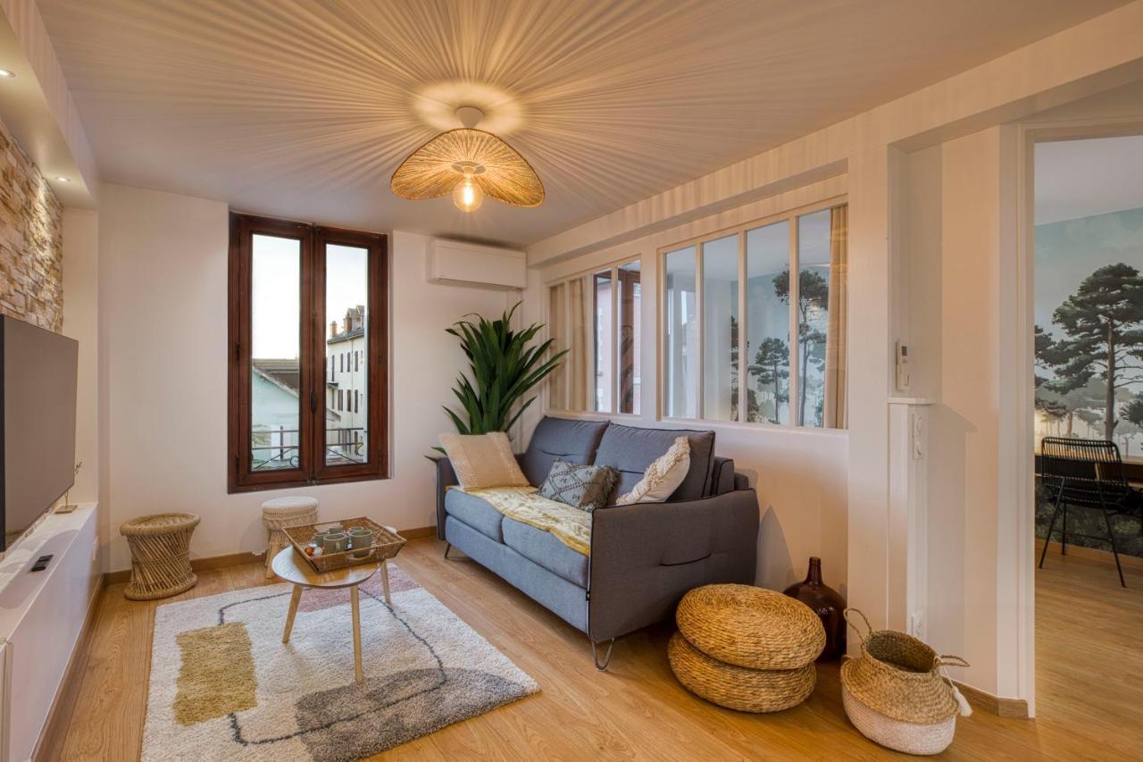 Le Carnot - Mycosyapart, Duplex Coeur De Ville Et Lac, Climatise Annecy Esterno foto