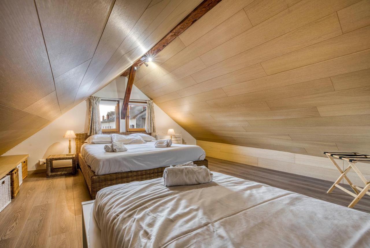Le Carnot - Mycosyapart, Duplex Coeur De Ville Et Lac, Climatise Annecy Esterno foto