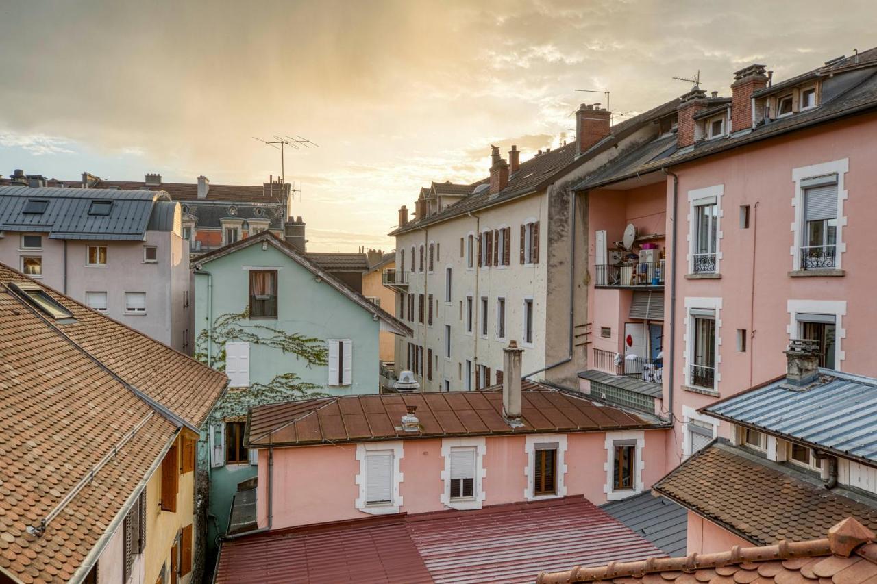 Le Carnot - Mycosyapart, Duplex Coeur De Ville Et Lac, Climatise Annecy Esterno foto